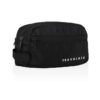 TRAVALATE Polyester Double Compartment Multipurpose Toiletry Kit - Black