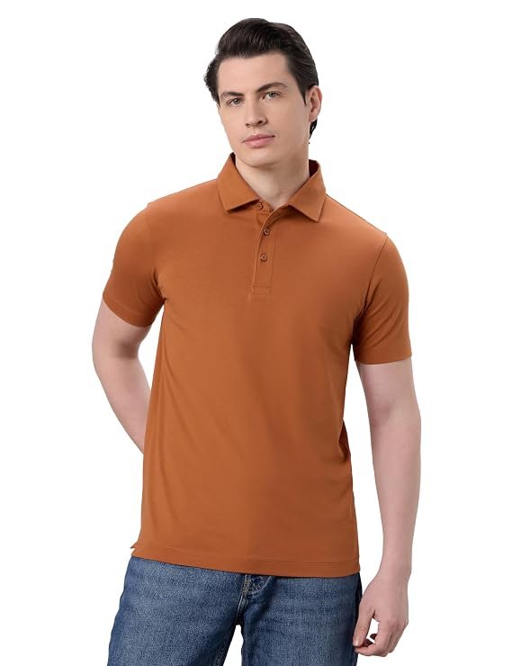 Symbol Premium Men's Super Soft Cotton Stretch Polo