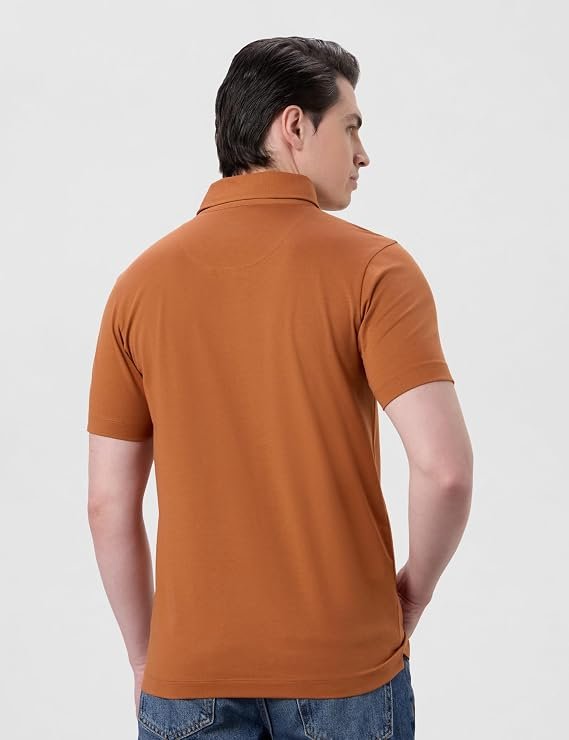 Symbol Premium Men's Super Soft Cotton Stretch Polo
