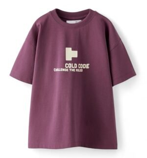 Alan Jones Clothing Boys Oversized Cotton Printed T-Shirt | Round Neck, Short Sleeves, Casual Wear