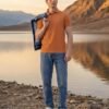 Symbol Premium Men's Super Soft Cotton Stretch Polo