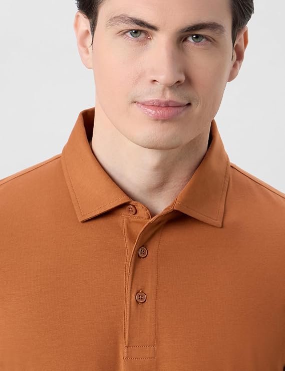 Symbol Premium Men's Super Soft Cotton Stretch Polo